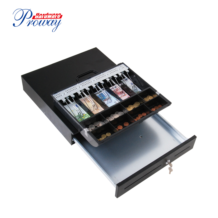 Proway Top cash register drawers for business for money protection-2