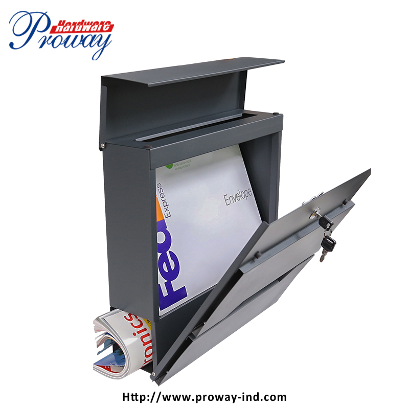 Factory Wholesale Letter Box Lock Wall Mount Mailbox With Competitive Price Custom Made Posting Boxes/