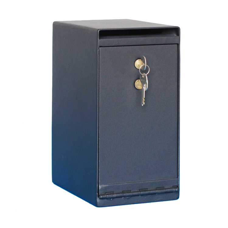 Manual Safe Deposit Box Cash Deposit Safe, Commerical Anti Thief Undercounter Coin Money Drop Box Depository Safe/