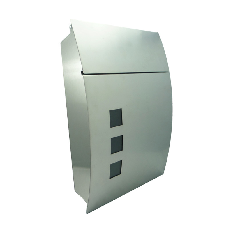 Apartment Letter Box Stainless Steel Outdoor Mailbox Accept Custom Logo Residential Post Box/