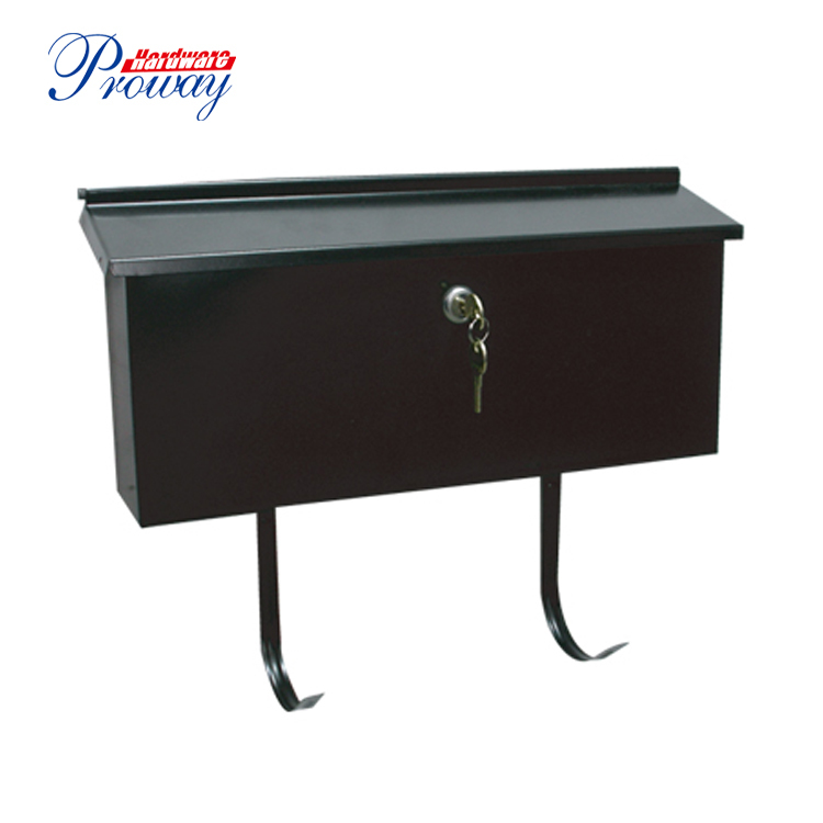 High Quality Metal Newspaper Mailbox Wall Mounted Outside Post Box Mailbox Outdoor Letter Boxes/