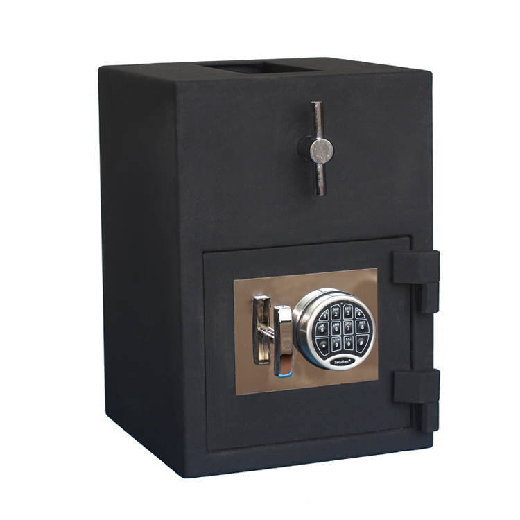 Depository Safe With Deposit Slot, Home Office Jewelry Coin Drop Security Electronic Digital Cash Safe Deposit Locker/