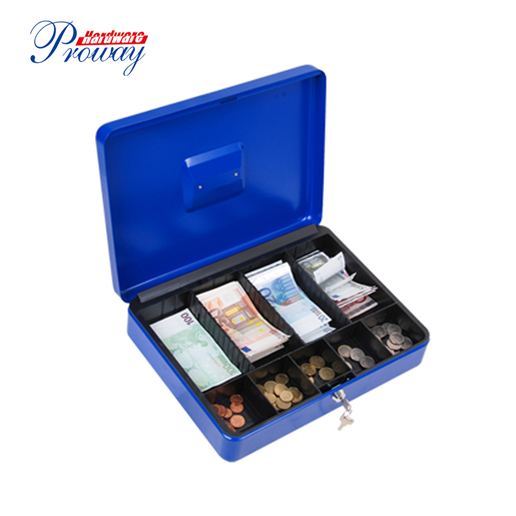 High-quality small fireproof cash box manufacturers for money protection-2