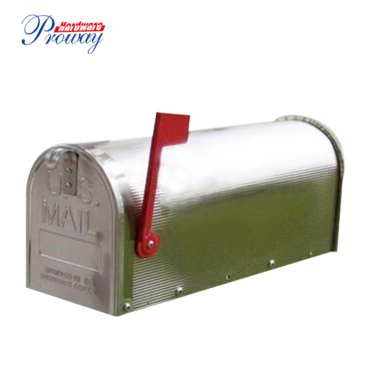 Aluminum US Style Mailboxes Residential Mailboxes For Apartments American Modern Outdoor Letter Box/