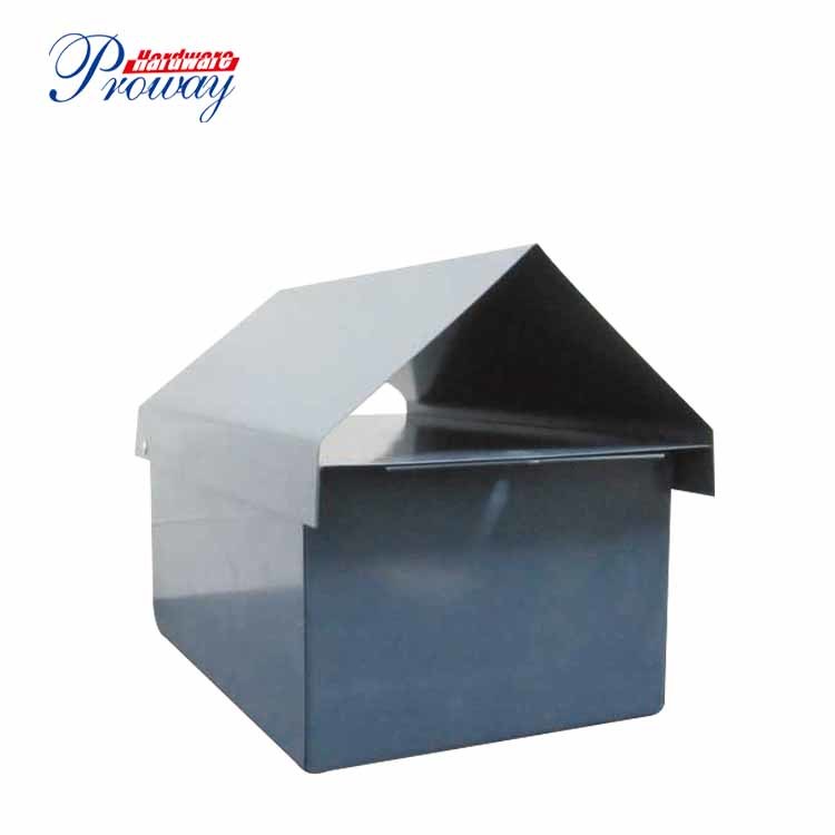 Wall Mounted Outdoor Residential Mailboxes With Lock Modern Waterproof Stainless Steel Letter Box/