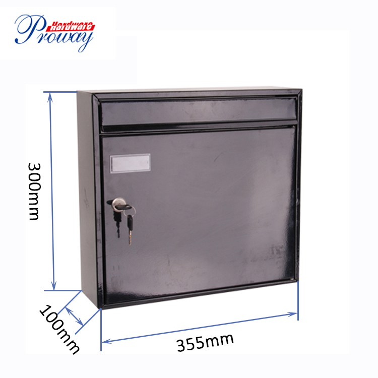 Proway sheet metal mailbox Supply for letter posting-1