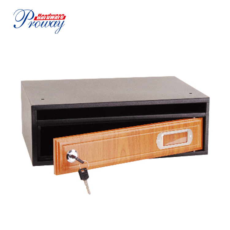 High Quality Letter Box Outdoor Apartment Powder Coated Mailboxes Residential Key Lock Mailbox/