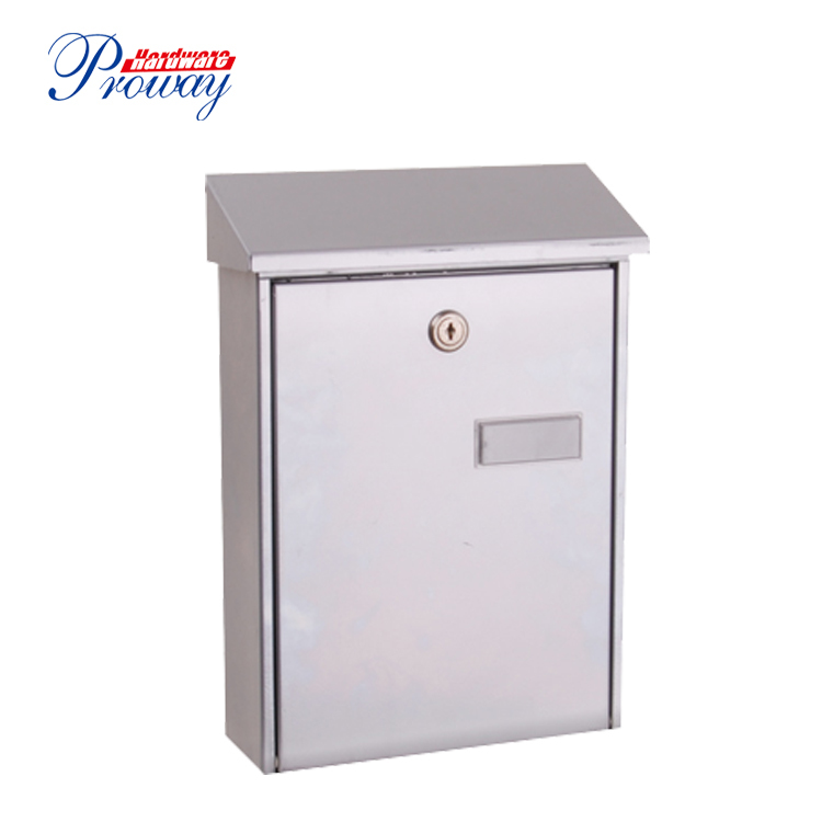 Outdoor Wall Mounted Mailbox Powder Coated Waterproof Residential Letter Box Modern Posting Boxes/
