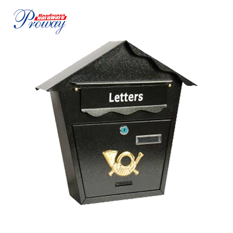 Hot Selling Cast Post Box Mailbox High Quality Outdoor Modern Letter Box Wall Mounted Mailbox/