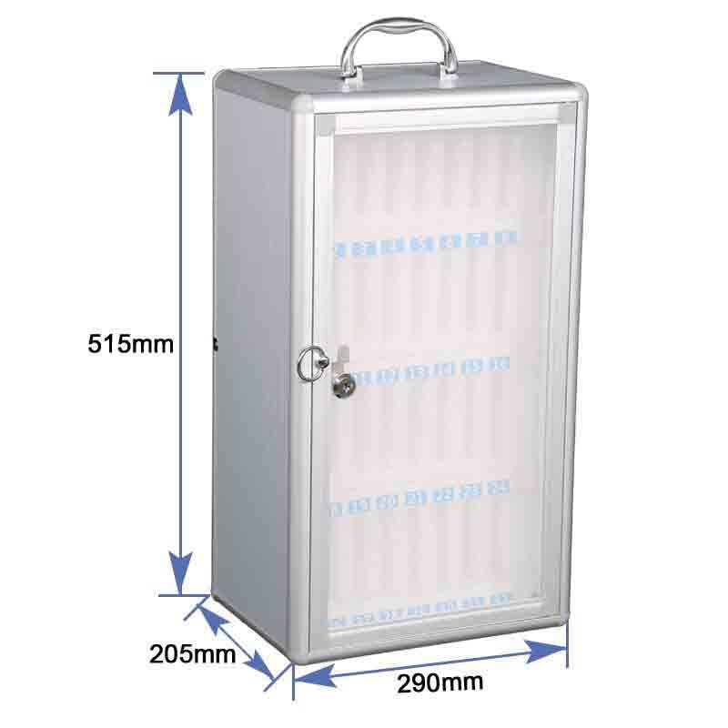 Aluminum Alloy Mobile Phone Chart Cabinet Locker High Quality Smart Phone Cell Phone Storage Box/