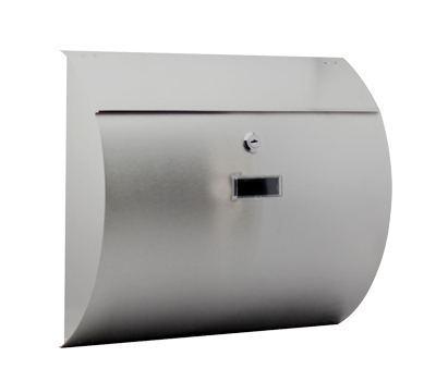 Residential Stainless Steel Wall Mounted Mailboxes Modern Outdoor Box With Lock For Apartment/