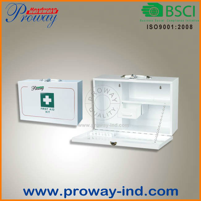 Hot sale aluminum first aid empty box, medical first aid cabinet/