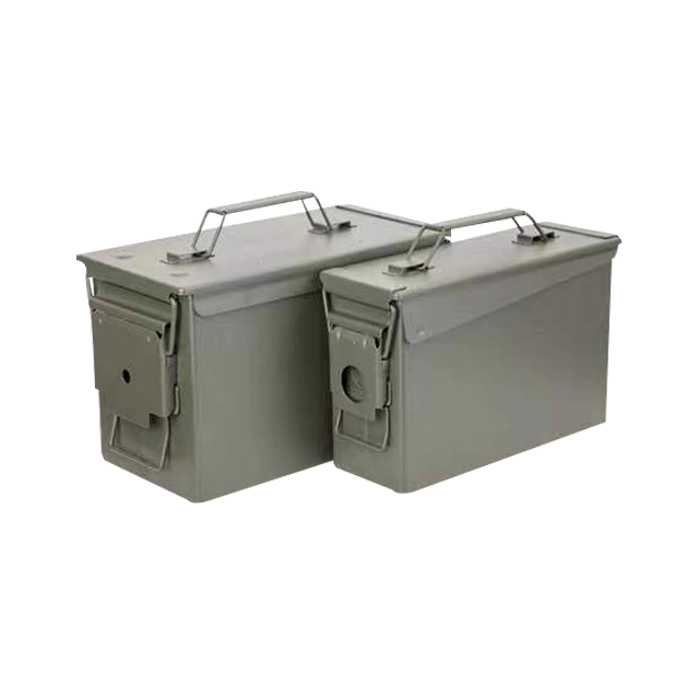 Ammo Can Metal, Wholesale OEM Waterproof Lockable Portable Small Size Mini Steel Military Ammunition Storage Ammo Can/