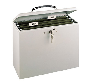 Portable High Quality Office Metal File Storage Box