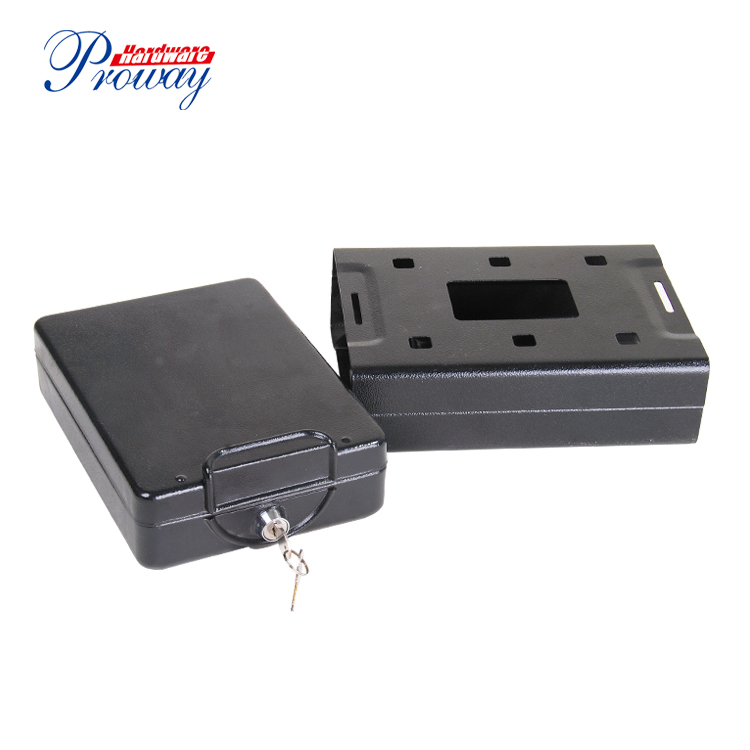 High Quality Car Gun Safes For Cars Hot Selling Hidden Portable Pistol Car Gun Safe Box/