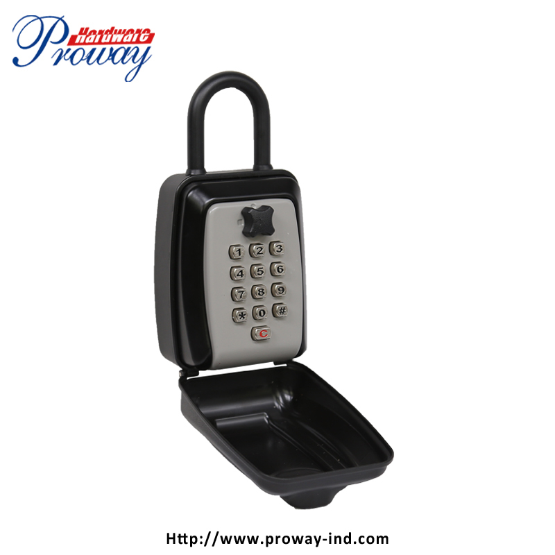High Quality Hot Selling Key Box Lock Safe Box Outdoor With Shackle Combination Key Lock Box/