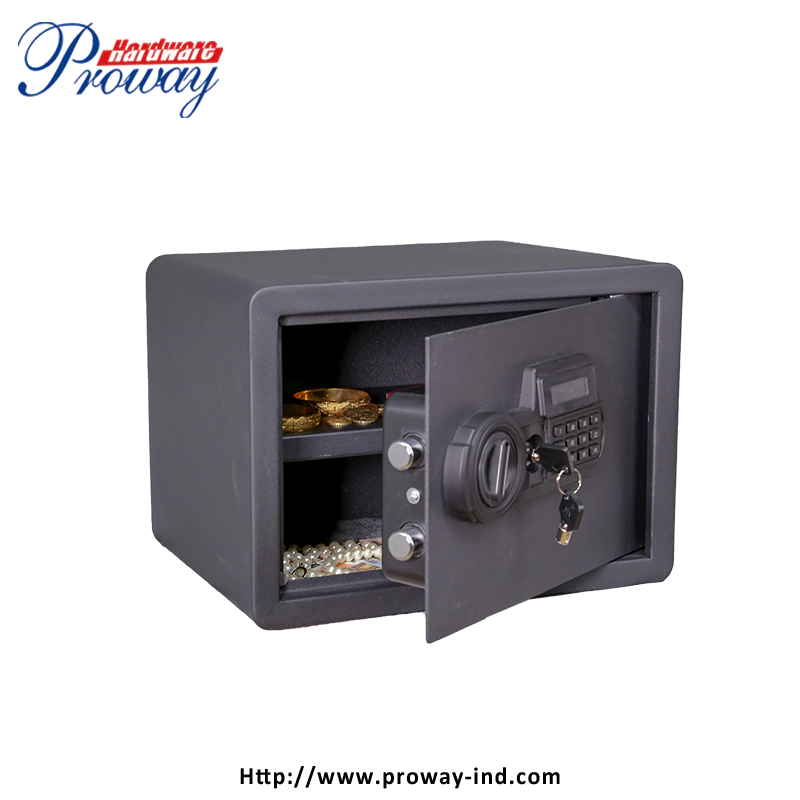 Professional Portable Custom Logo Innovative Home Jewelry Coin Money LCD Safety Box Combination Locker Safe Box