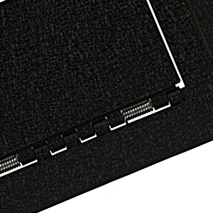 Counter balanced door with spring assisted hinge