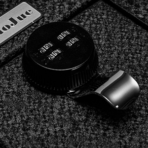 4-Digit combo and drill resistant lock