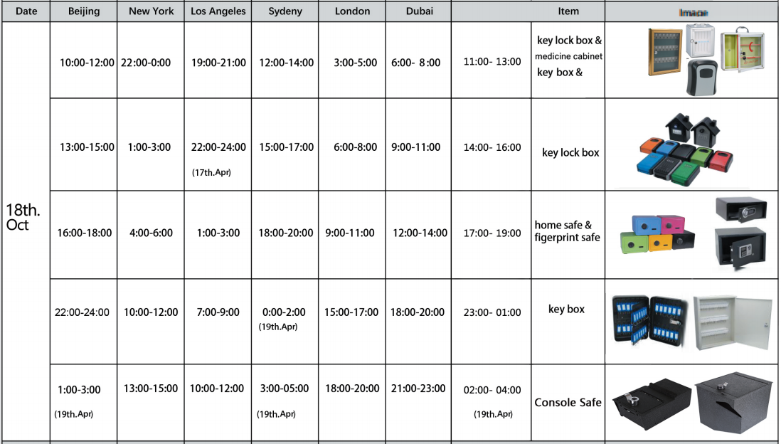 Canton Fair live time from PROWAY