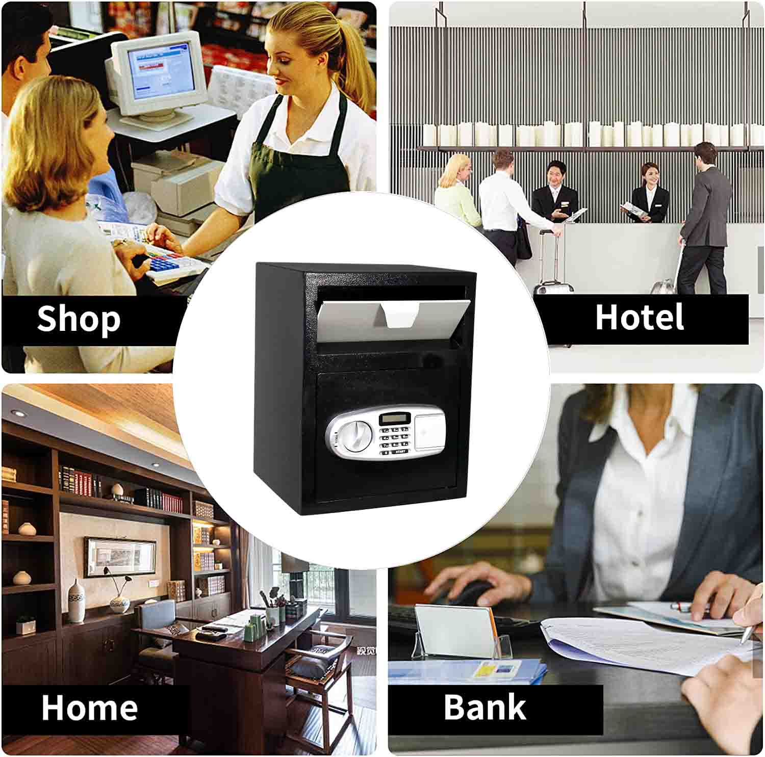 What is a depository safe?