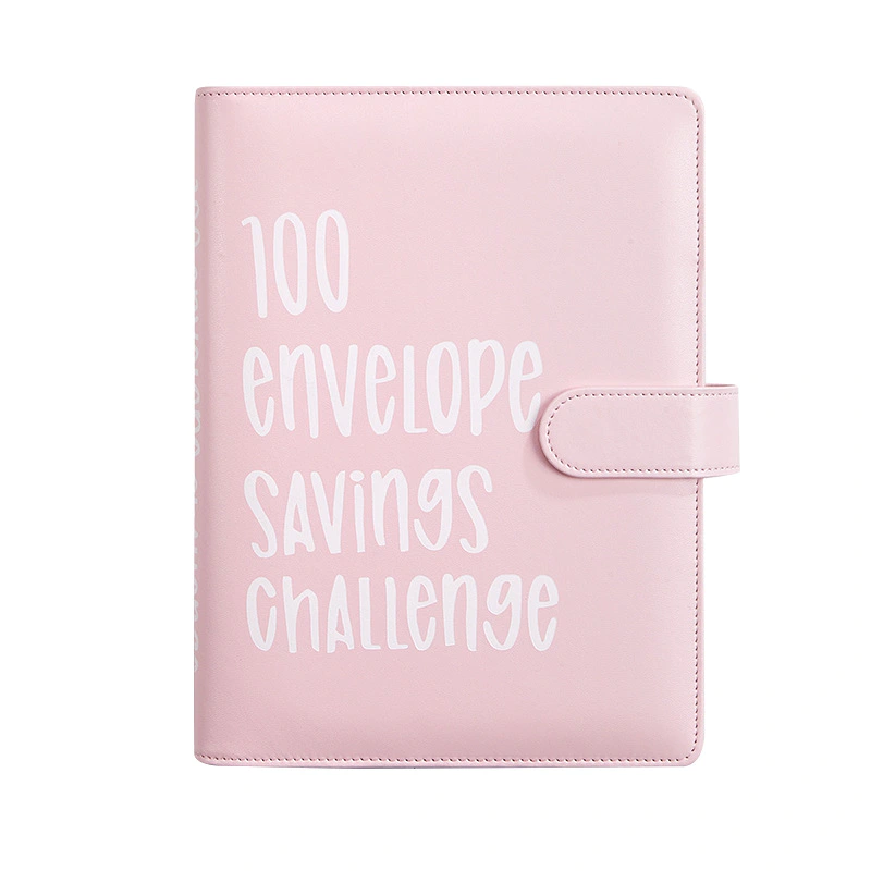 100 Envelopes Money Saving Challenge with Reusable Tracker