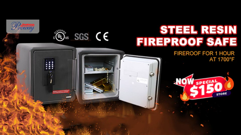 Custom steel fireproof safe box