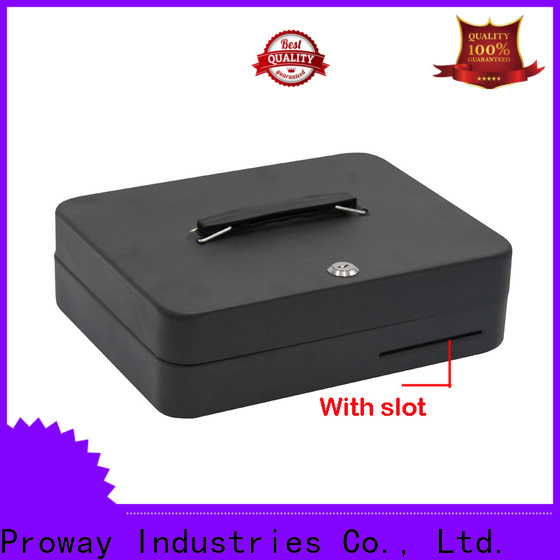 Custom cash box with key factory for super market