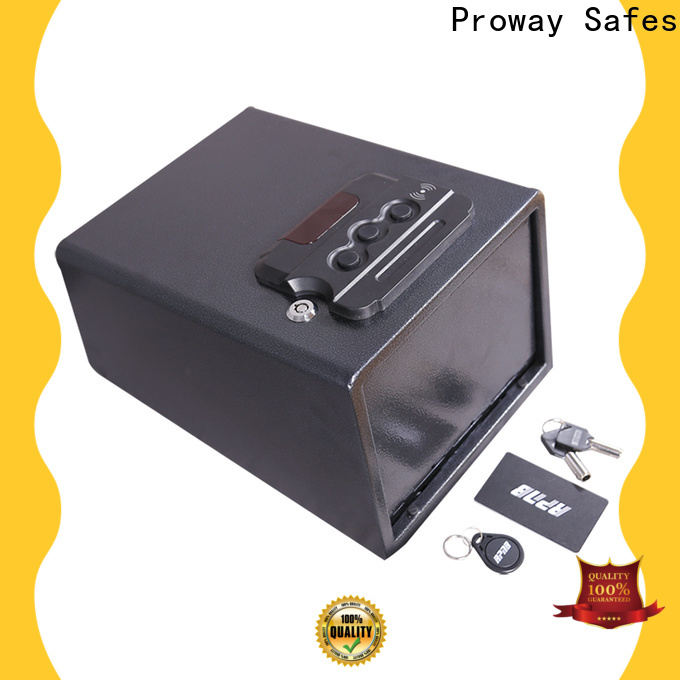 Proway best pistol safe for car for business for burglary protection
