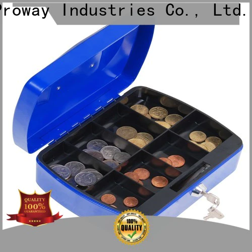 Proway cash box with lock Suppliers for money protection