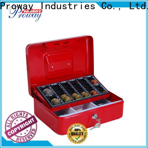 Proway small fireproof cash box Supply for super market