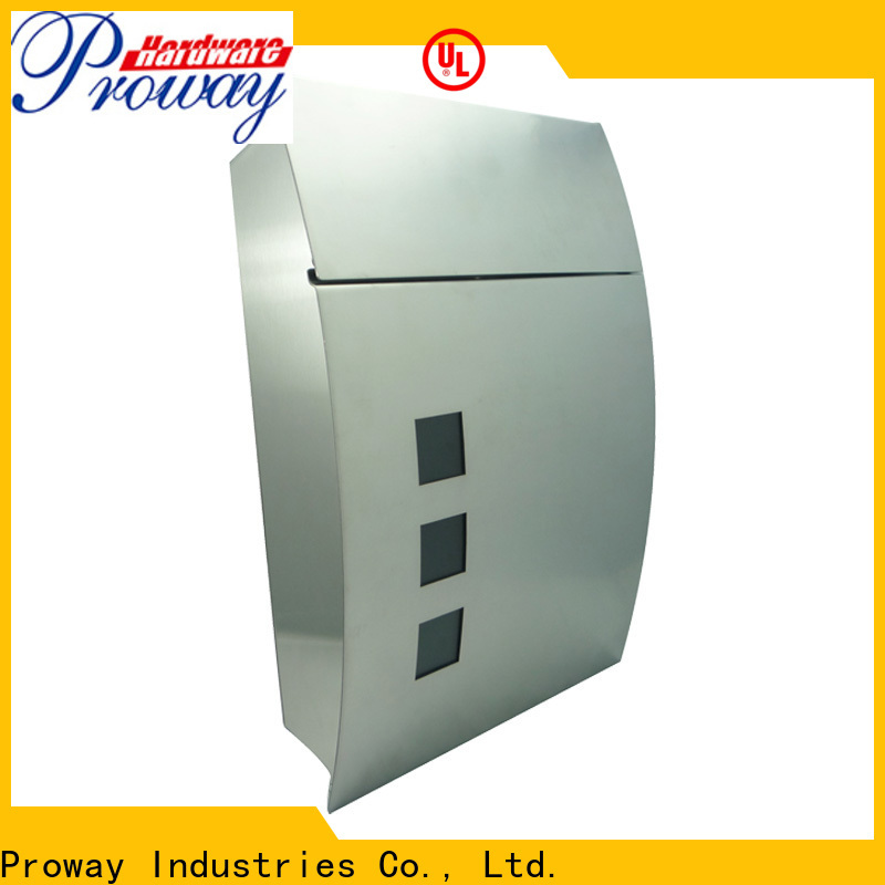 Proway New metal wall mounted post box Suppliers for postal system