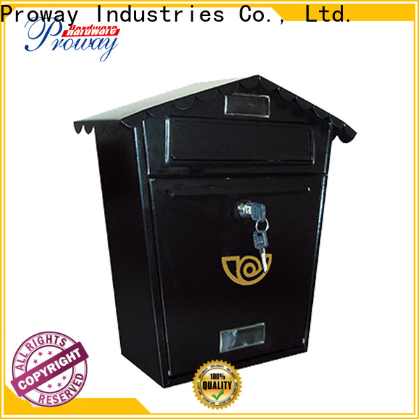 Proway Top lockable mailbox uk manufacturers for newspaper posting