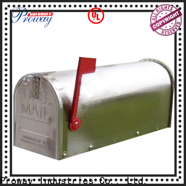 Proway stainless steel mailbox modern for business for letter posting