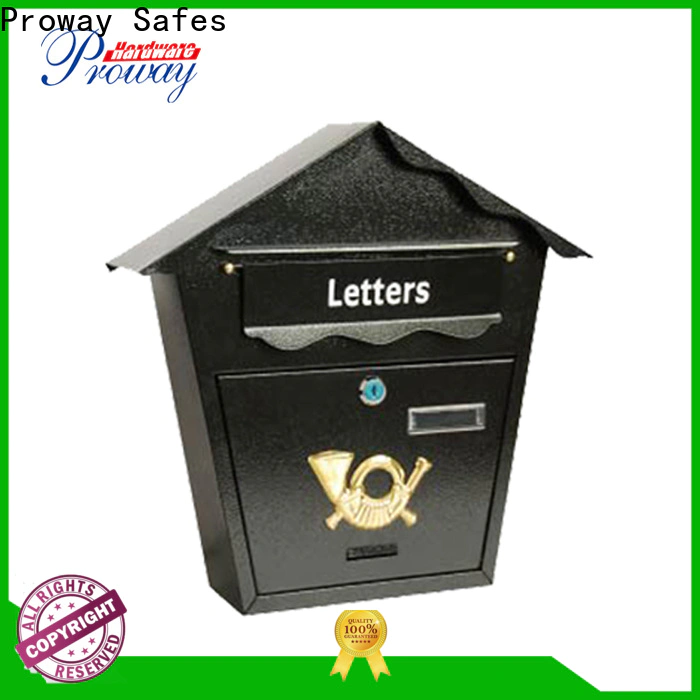 Wholesale corten steel mailbox for business for letter posting