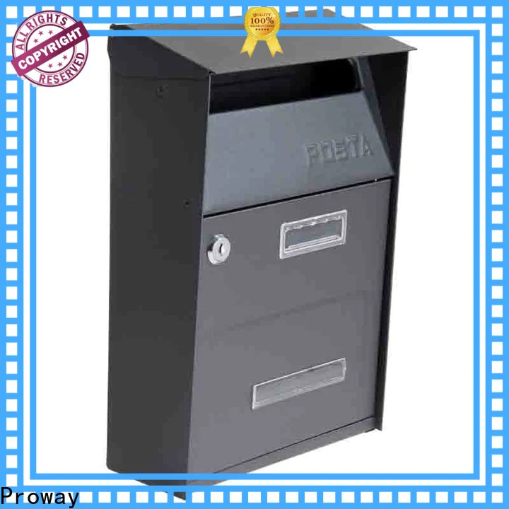 Proway wall-mount mailboxes manufacturers for letter posting