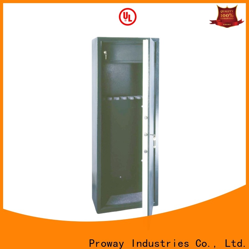 Proway High-quality fire and waterproof gun safe company for burglary protection