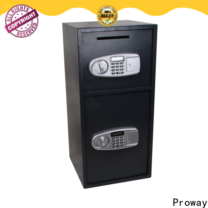 Proway Latest money safe box with key factory for home