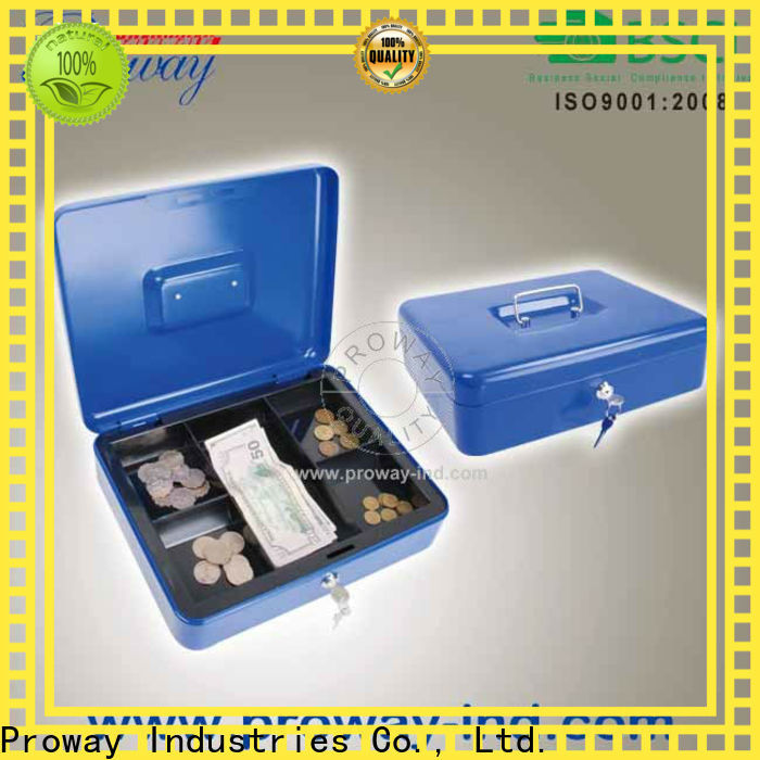High-quality steel cash box factory for bank