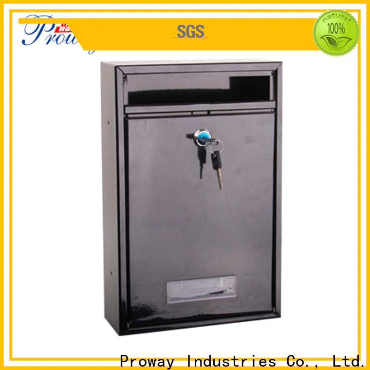Proway wall mounted lockable mailbox manufacturers for postal system