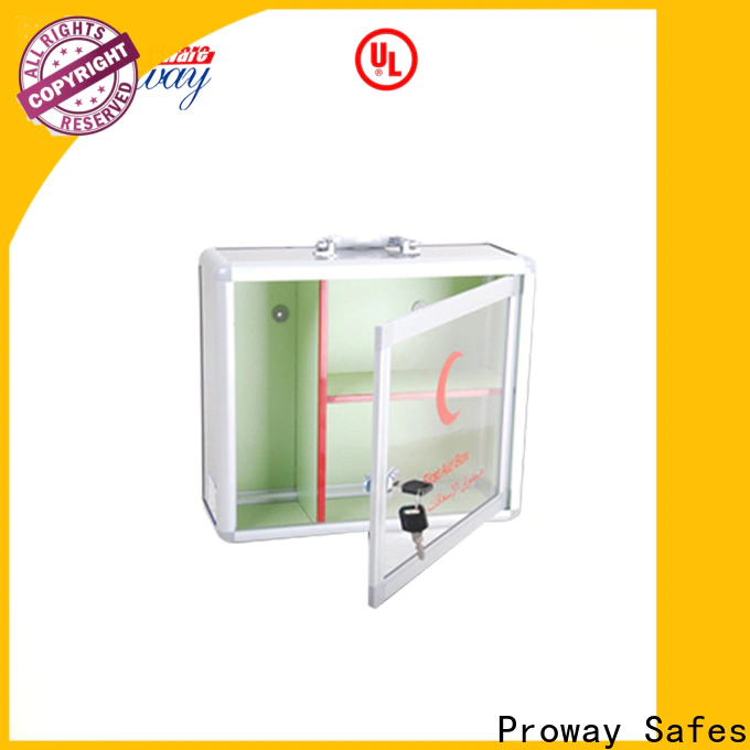 Proway wall mounted first aid cabinet Supply to storage life-saving emergency supplies