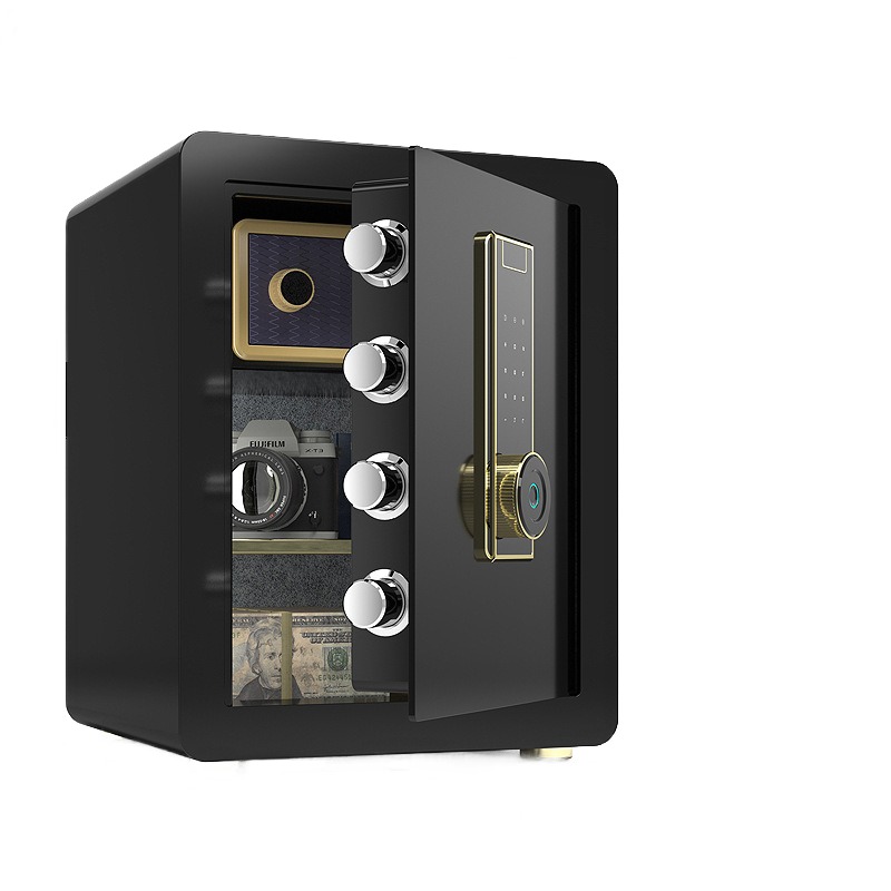 Wholesale Electronic Commercial Use Smart Safe Box with fingerprint lock and digital lock