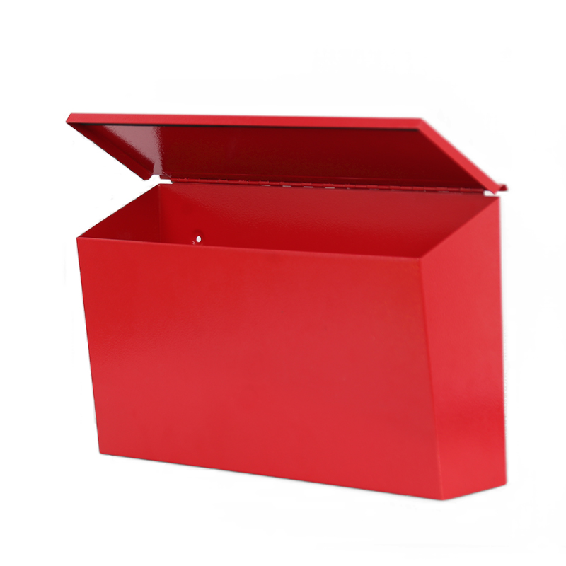 Galvanized Steel Rust-Proof Metal Post Box Mailboxes for Outside