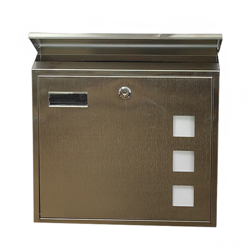 Stainless Steel Mailboxes with Key Lock
